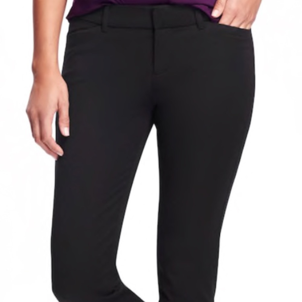 Old navy pixie black skinny pants size 0